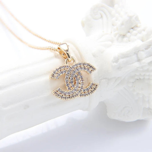 Mini Coco Zircon Pendant Designer Inspired Necklace