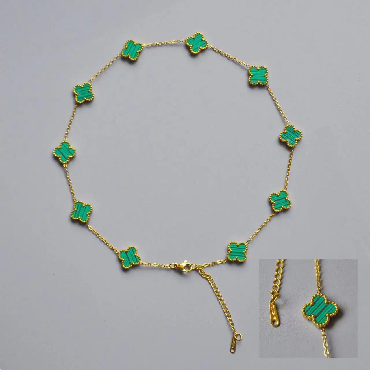 Clovers Everywhere, Multiple Motif Necklace