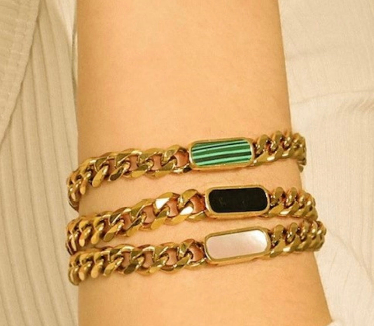 Chunky Legend Gold Bracelet