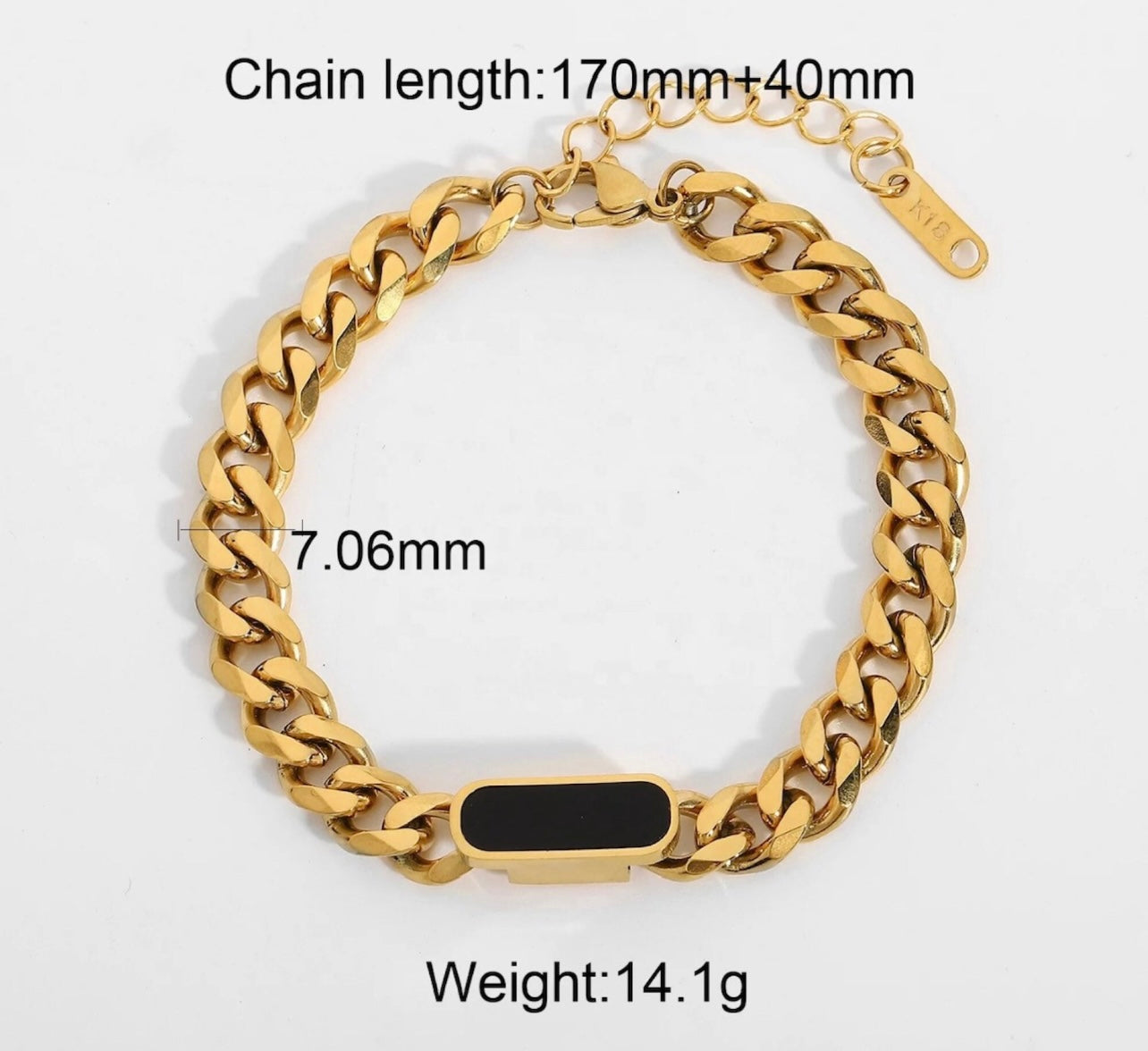 Chunky Legend Gold Bracelet